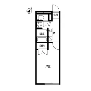 アムール ラヴィ【1階】の間取り