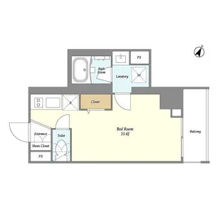 シーズンフラッツ中十条【3階】の間取り