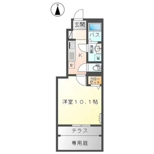 レオーネ B【1階】の間取り