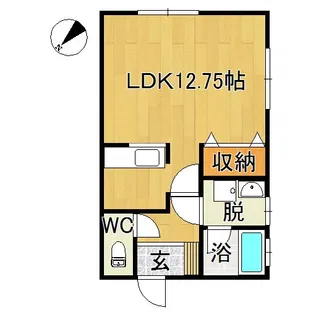 グランステイツ城東【2階】の間取り