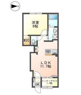 Serenata Sasayama【1階】の間取り