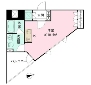 RODIA立川【6階】の間取り