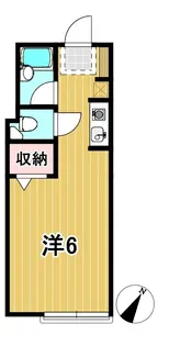 戸崎スチューデンツハウスC【1階】の間取り