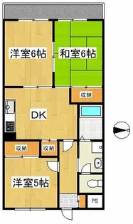 鈴木マンション【2階】の間取り