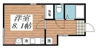 サニーヴィラ代田橋【1階】の間取り