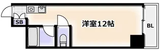 シティアーク天王寺【3階】の間取り