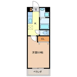 Scarletz【1階】の間取り