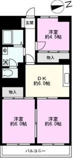 第2千代田マンション【2階】の間取り