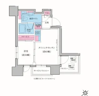 クレヴィアリグゼ雪が谷大塚【7階】の間取り