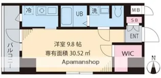 マ・メゾン門前仲町【3階】の間取り