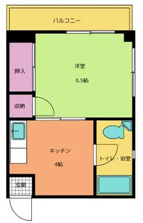 第一福島マンション【3階】の間取り