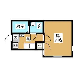 グレースエスタ【1階】の間取り