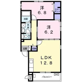 メゾン ド ビオレ【3階】の間取り