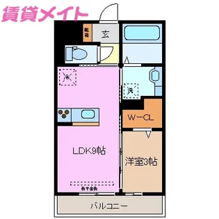 Autunno【2階】の間取り