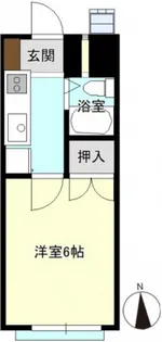 アップルコート【2階】の間取り