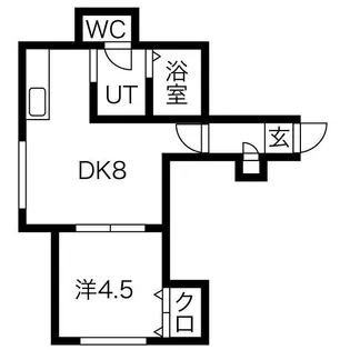 ブリックスクエア【3階】の間取り