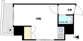 ロワール神楽坂【3階】の間取り