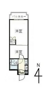 日興パレス登戸【3階】の間取り