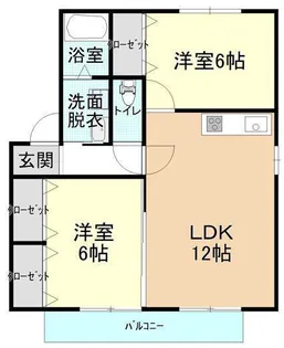 Forest大内【1階】の間取り