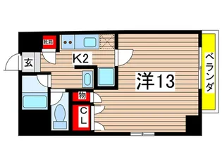 アークブレインII【2階】の間取り