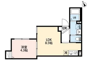 robot home 大塚【3階】の間取り