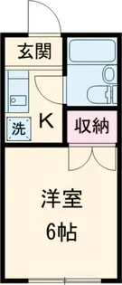 サンハイツクロダ【2階】の間取り
