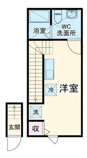 アルページュ八潮【2階】の間取り