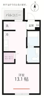 クワイエット クラブ ハウス 小島新田(仮)【1階】の間取り