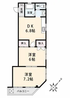花みずき5【3階】の間取り