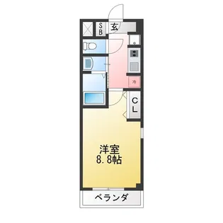 ALBi・1【3階】の間取り