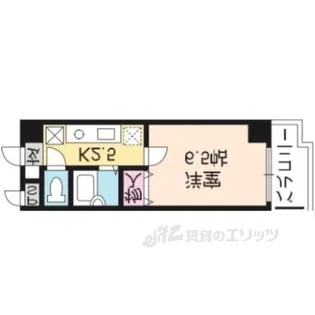 オークセブン【3階】の間取り