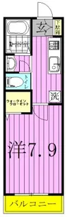 shaMaison鎌ケ谷(シャーメゾンカマガヤ)【1階】の間取り