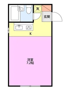 グレース大手町【4階】の間取り