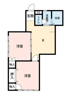 サンコーポ羽鳥【3階】の間取り
