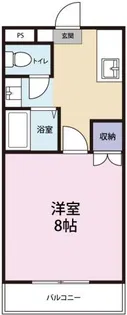 セ・ミュー川内【2階】の間取り