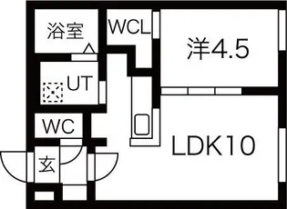 Cherisis北円山(シェリシス北円山)【3階】の間取り