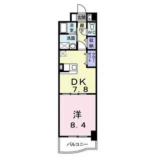 ドミール蔵王【3階】の間取り
