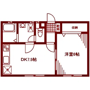 エクセレントK【2階】の間取り