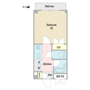 コシュカ中村【3階】の間取り