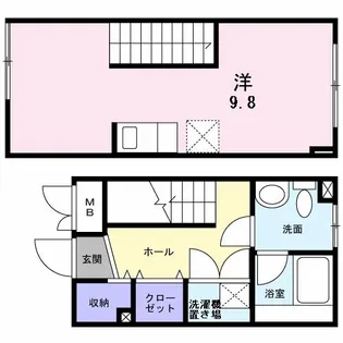 デライトコートVI【3階】の間取り