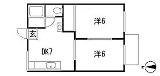 リッチネス図子山【1階】の間取り
