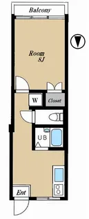 セントラル第2青山【5階】の間取り