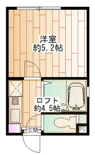 ロッシェル鹿沼台【2階】の間取り