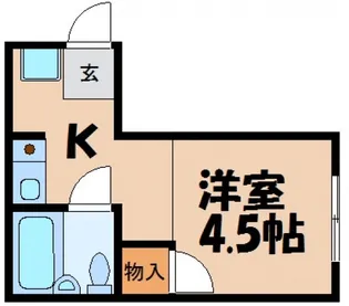 カーサ海田月見M-3【4階】の間取り