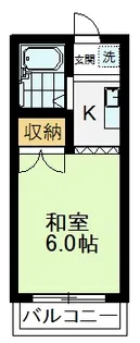 サンパレス西国【3階】の間取り