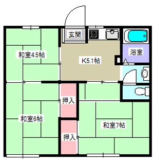 サンコーポ【2階】の間取り