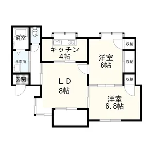 メゾン高屋敷【1階】の間取り