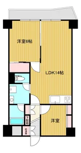 新津ロイヤルコープ【4階】の間取り