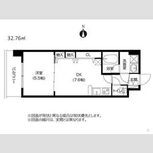 アーバネックス福島【7階】の間取り