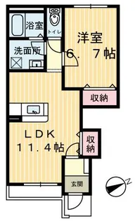 ドルチェ【1階】の間取り